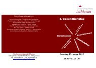 Programm/Flyer - Seniorenresidenz Lichtenau
