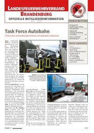 Task Force Autobahn - Dev - Feuerwehr