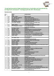 Teilnehmerliste - ATB Arbeit, Technik und Bildung GmbH