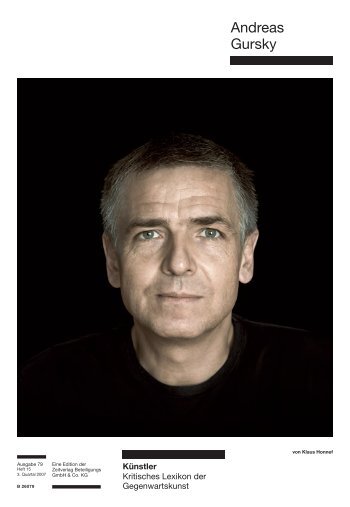 Andreas Gursky - Zeit Kunstverlag