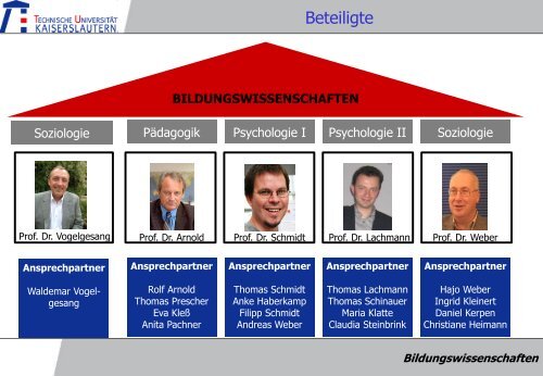 Bildungswissenschaften Informationsveranstaltung für Erstsemester ...