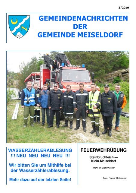 u. Bewilligungsver- fahren nach dem NÖ ... - Gemeinde Meiseldorf