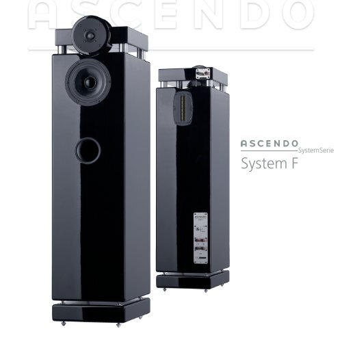 Datenblatt "Ascendo System F" (PDF) - HiFi im Hinterhof