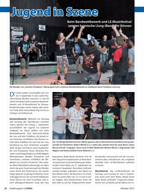 Oktober 2012 - PDF - Leoben