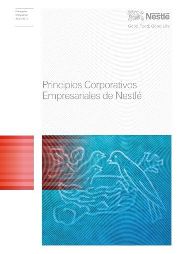 Principios Corporativos Empresariales de Nestlé