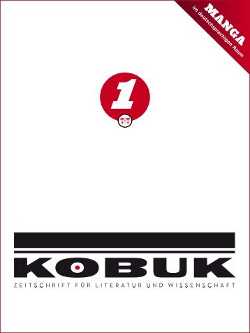 1 - Kobuk - Zeitschrift für Literatur und Wissenschaft