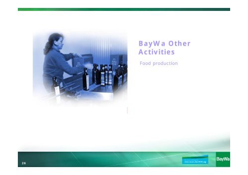 Revenues - BayWa