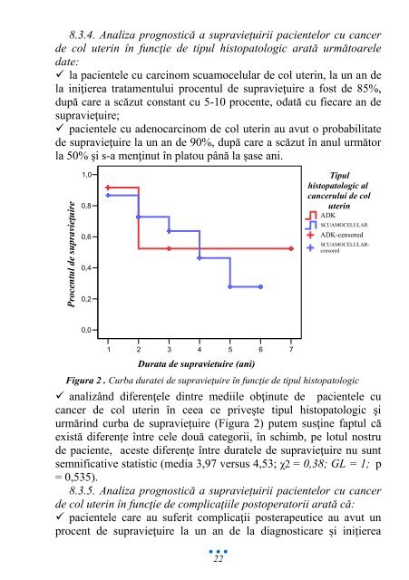 prognosticul cancerului de col uterin în contextul unor - Gr.T. Popa