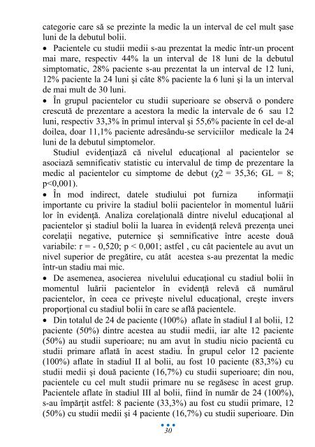 prognosticul cancerului de col uterin în contextul unor - Gr.T. Popa