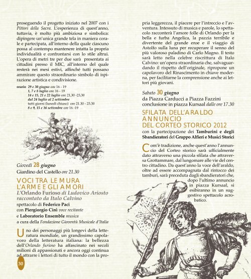 Sacra 2012 - Comune di Grottammare