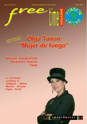 Olga Tanon “Mujer de fuego” Olga Tanon “Mujer ... - freetimelatino.it