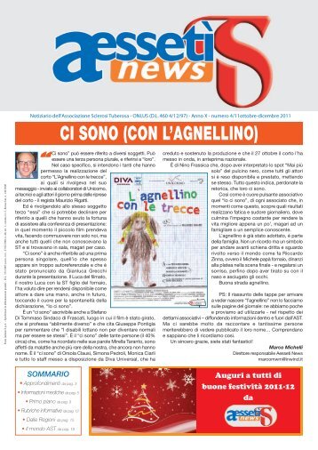 CI SONO (CON L'AGNELLINO) - Associazione Sclerosi Tuberosa