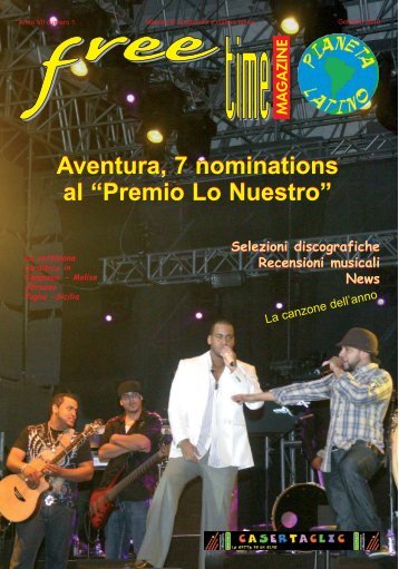Aventura, 7 nominations al “Premio Lo Nuestro ... - freetimelatino.it
