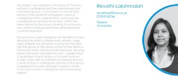 Revathi Lakshmaiah - Nottingham Trent University