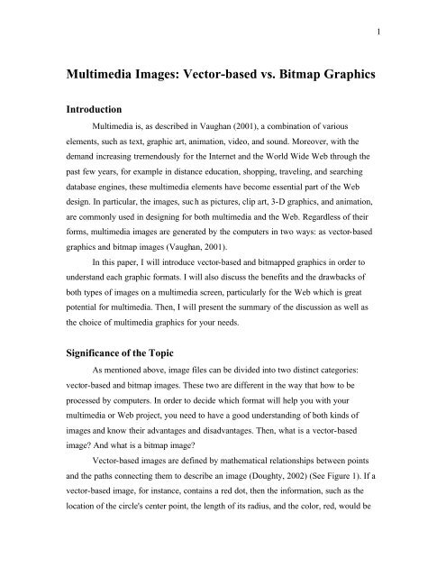 Multimedia Images Vector Based Vs Bitmap Graphics Multimedia Images Vector Based Vs Bitmap Graphics