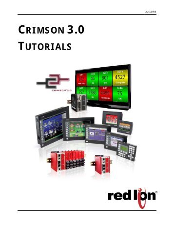 Crimson 3.0 Tutorials.pdf - Red Lion Controls