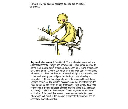 Keys and Inbetweens 1 - Desktop Academy of Traditional Animation Keys and Inbetweens 1 - Desktop Academy of Traditional Animation