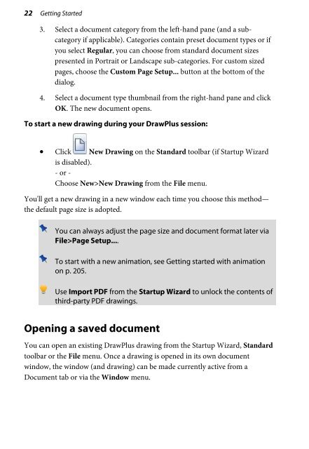 Table of Contents - Serif