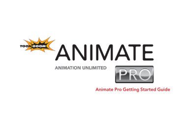 Toon Boom Animate Pro 2 Getting Started Guide