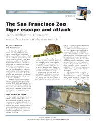 The San Francisco Zoo tiger escape and attack 3D ... - Plaintiff