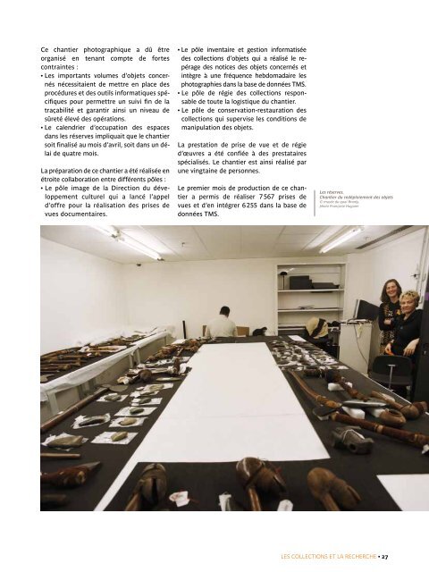 rapport d'activité 2010 (pdf - 12.7 M) - musée du quai Branly