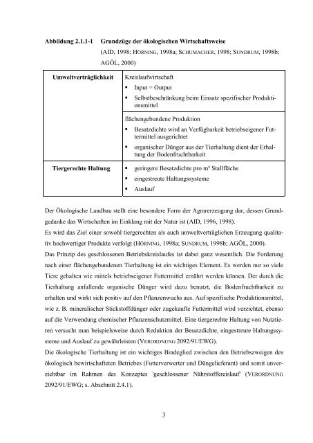 Die Rinderhaltung im Ökologischen Landbau - eine tiergerechte ...