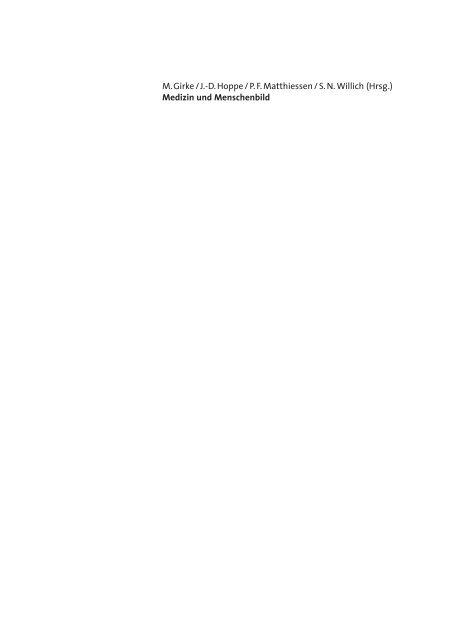 Menschenbild und Medizin.qxd - Dialogforum Pluralismus in der ...