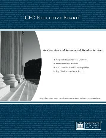 Cover Subtitle - Working Council for Chief Financial Officers ...