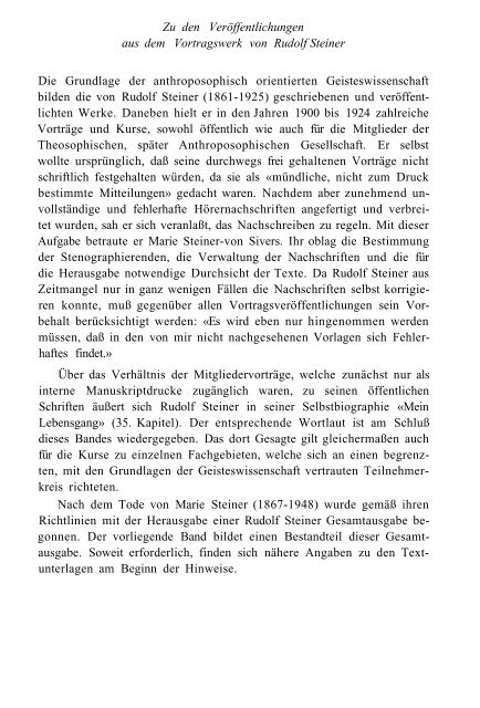 rudolf steiner gesamtausgabe vorträge vorträge vor mitgliedern der ...