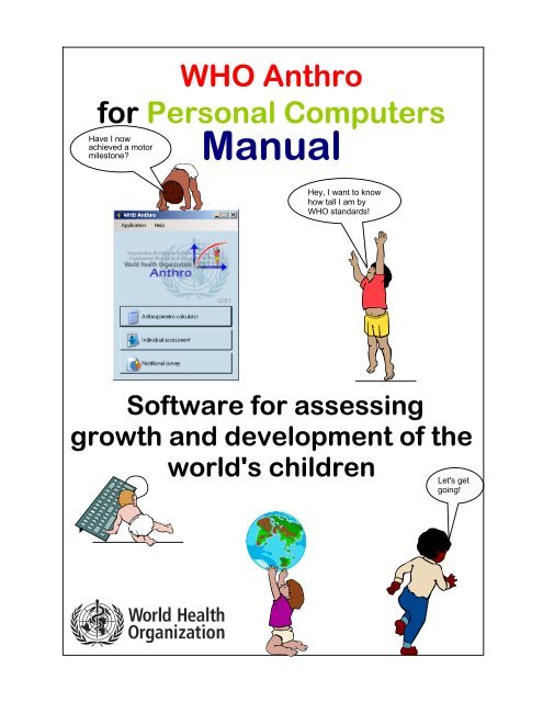 WHO Anthro for personal computers - World Health Organization