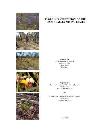 flora and vegetation of the happy valley mining leases - Bemax ...