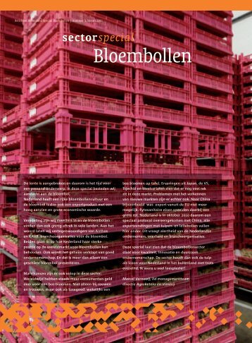 Sector Special Bloembollen (pdf) - Abonneren