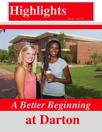 A Better Beginning - Darton College