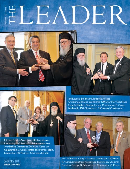 volume xii, issue 1 - spring 2011 - Leadership 100