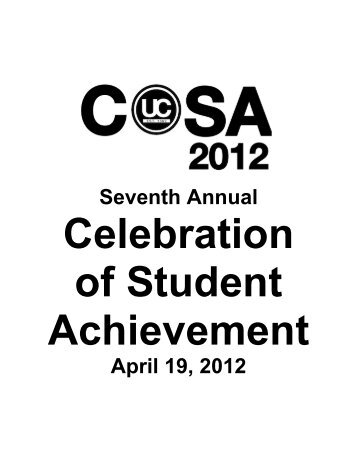 Seventh Annual April 19, 2012 - Ursinus College