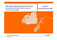 ING Real Estate Development France - Walking tours in Paris