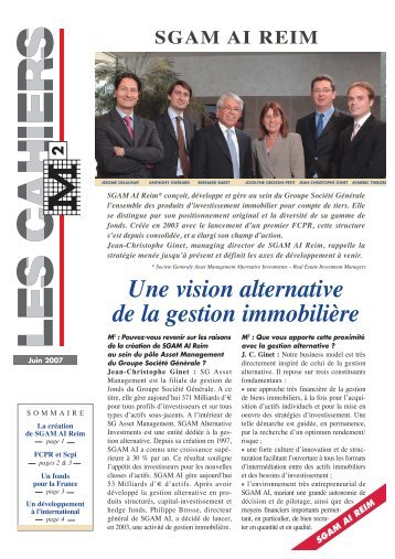 CAHIER SGAM 24-05-07 - La Lettre M2