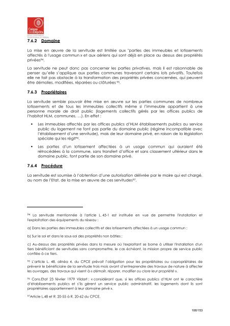 Le rapport d'étude complet - Aménagement Numérique des Territoires