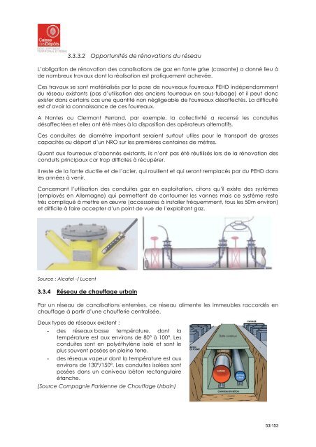 Le rapport d'étude complet - Aménagement Numérique des Territoires