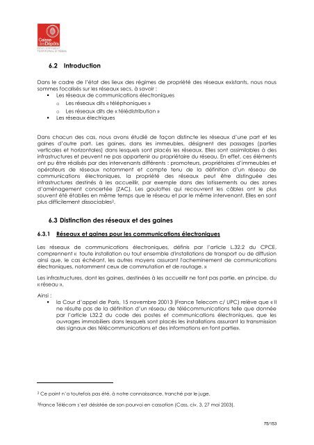 Le rapport d'étude complet - Aménagement Numérique des Territoires