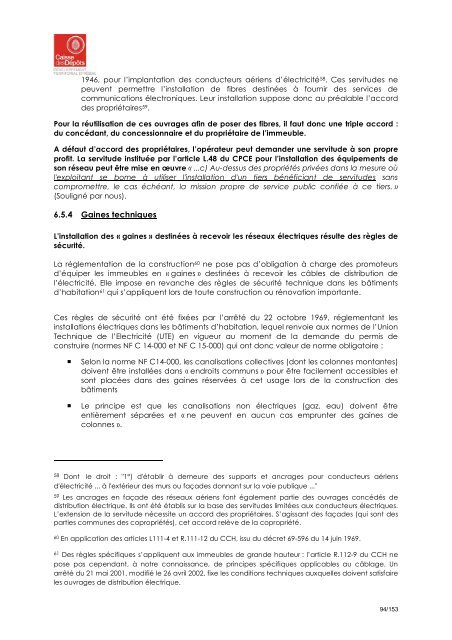 Le rapport d'étude complet - Aménagement Numérique des Territoires