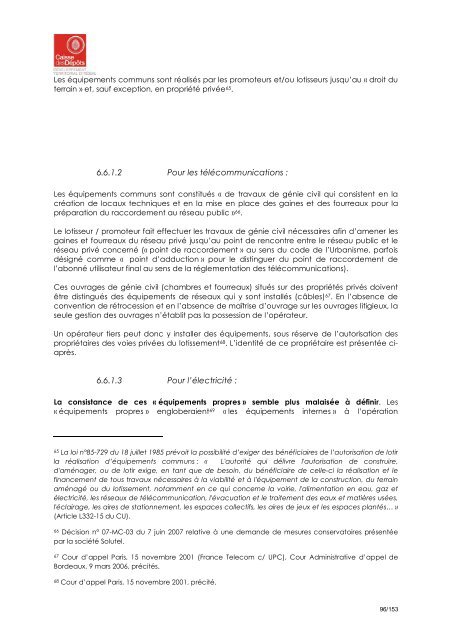 Le rapport d'étude complet - Aménagement Numérique des Territoires