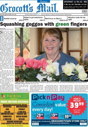 Front page.indd - Grocott's Mail