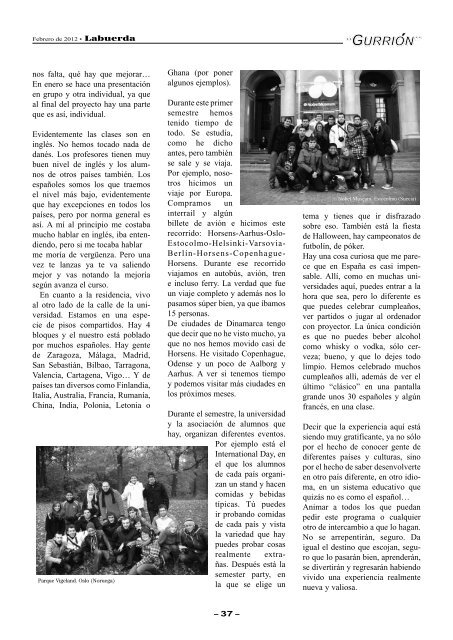 La fiesta de invierno en Labuerda - Revista El Gurrión