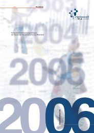 refonet-Bericht 2003-2006