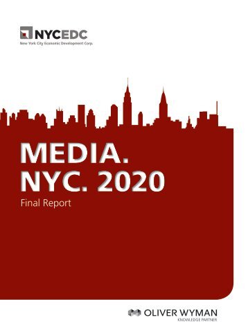 Media NYC 2020 Report - NYCEDC