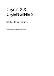 Crysis 2 & CryEngine 3 - Crytek