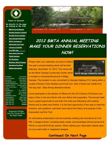 September 2012 - Benton MacKaye Trail Association