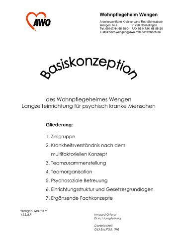 Wohnpflegeheim Wengen - AWO Kreisverband Roth-Schwabach