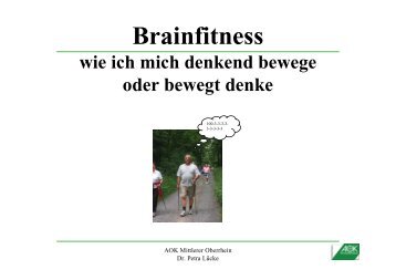 Brainfitness - KIT - Netzwerk Gesundheit